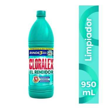 Blanqueador líquido Cloralex El Rendidor 950 ml
