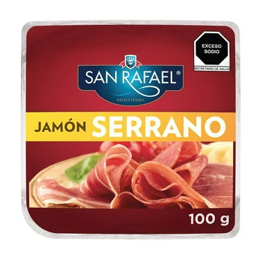 Jamón serrano San Rafael 31 en lochas 100 g