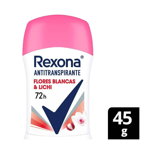 Antitranspirante Rexona Women flores blancas & lichi 45 g