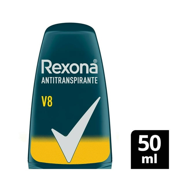 Antitranspirante Rexona Motion Sense v8 tunning en roll on para caballero 50 ml