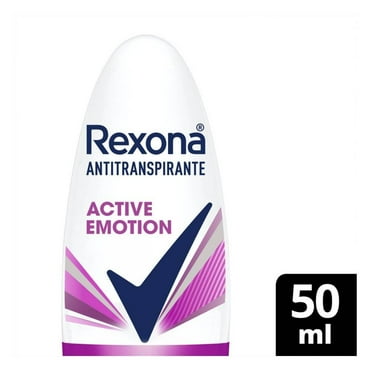 Antitranspirante Rexona Motion Sense active emotion en roll on para dama 50 ml
