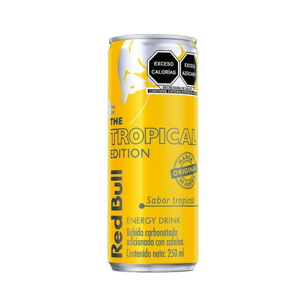 Bebida energética Red Bull sabor tropical 250 ml