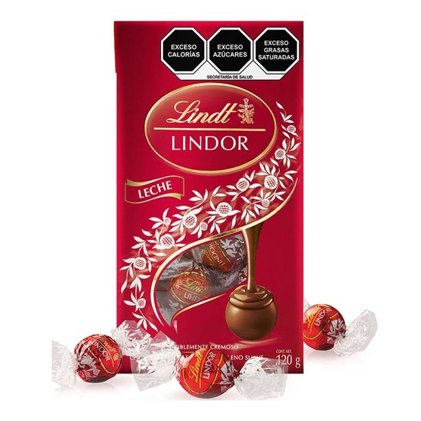Trufas de chocolate Lindt Lindor con leche 120 g