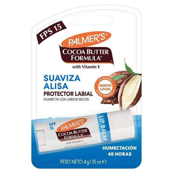 Protector labial Palmer's Cocoa Butter Formula FPS 15 con vitamina E 4 g