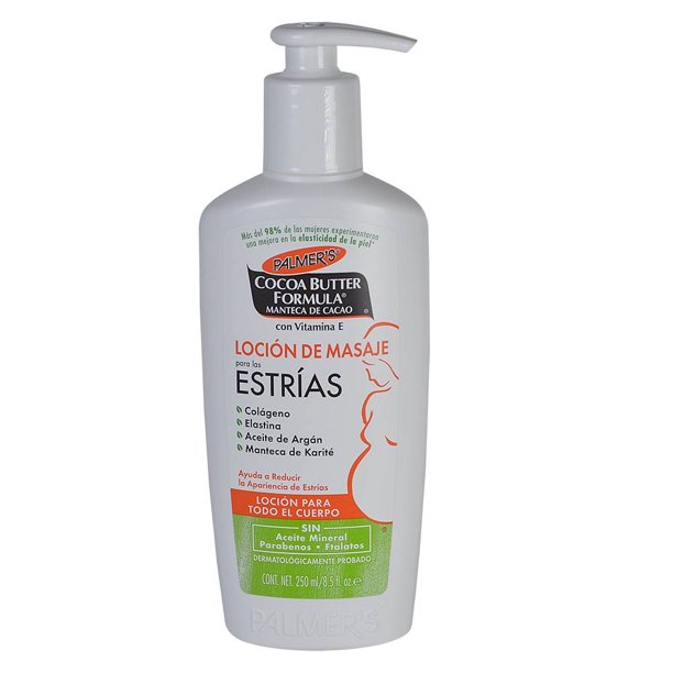 Loción de masaje Palmer's Cocoa Butter Formula para estrías 250 ml