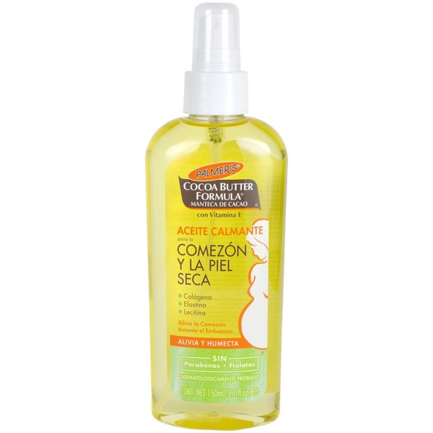 Aceite calmante Palmer's Cocoa Butter Formula para la comezón y la piel seca 150 ml