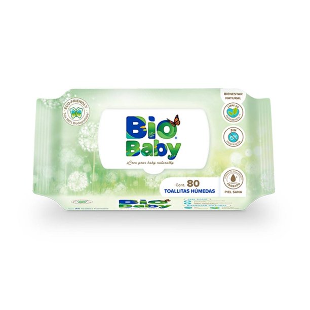 Toallitas húmedas Bio Baby 80 pzas