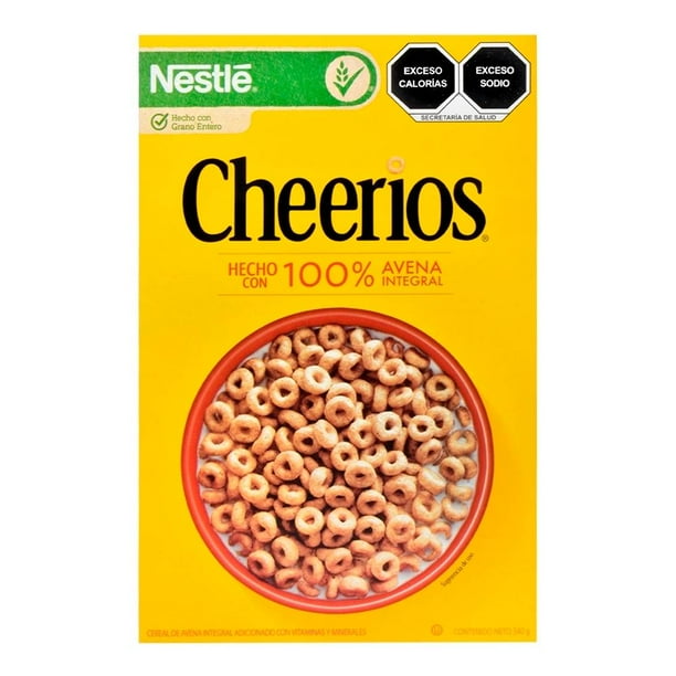 Cereal Nestlé Cheerios avena integral 340 g