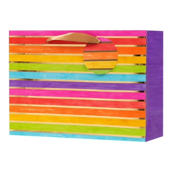 Bolsa de Regalo Paper Craft Mediana Arcoiris IG92755-WMM