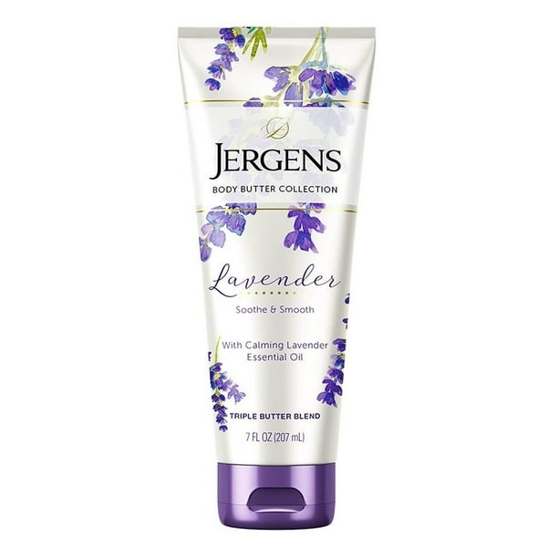 Crema corporal Jergens con esencia de aceite de lavanda 207 ml