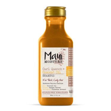 Shampoo Maui Moisture Control de Rizos Aceite de Coco 385 ml