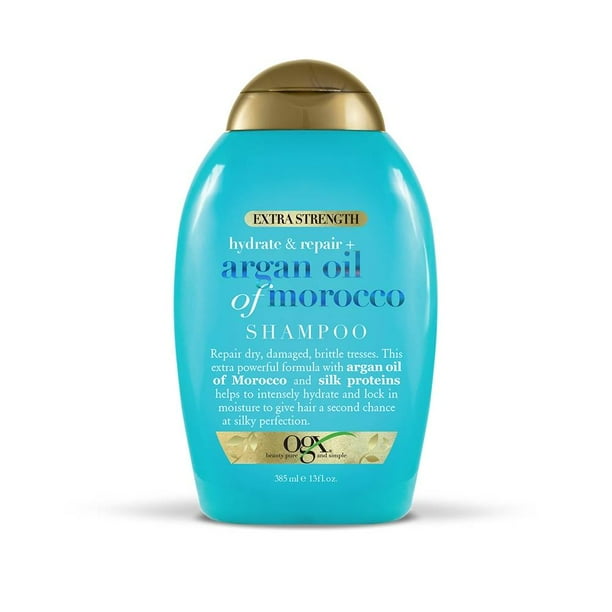 Shampoo Ogx con aceite de argán de Marruecos 385 ml