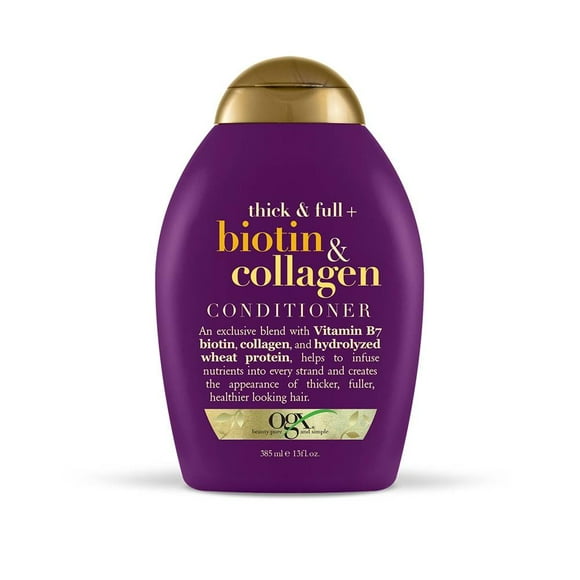 Acondicionador Ogx biotina y colágeno 385 ml