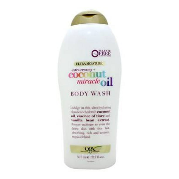 Gel de ducha Ogx ultra moisture coconut miracle oil 577 ml