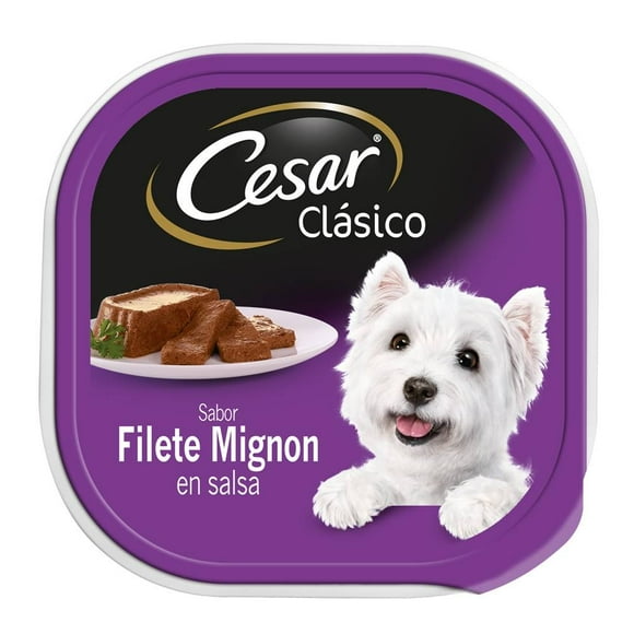 Alimento para Perro César Clásico Sabor Filete Mignon en Salsa 100 g