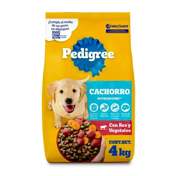 Alimento para Perro Pedigree Nutri Defense Cachorro con Res y Vegetales 4 kg