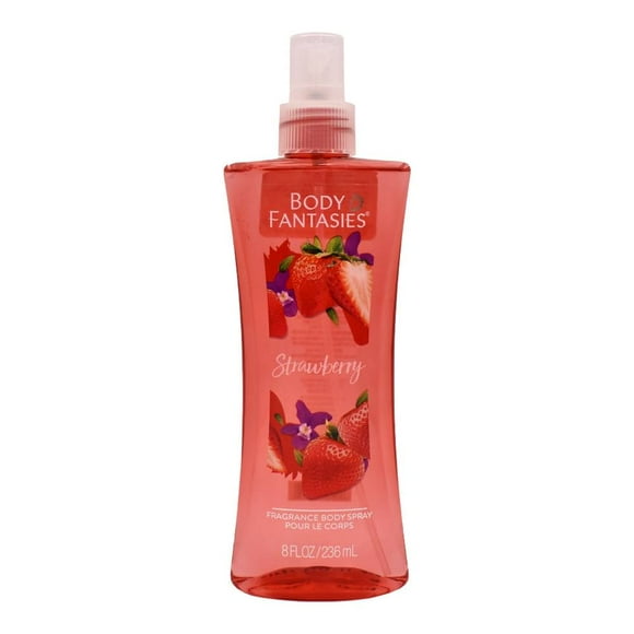 Fragancia Body Fantasies spray strawberry 236 ml