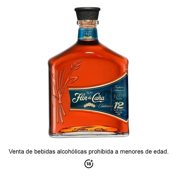 Ron Flor de Caña Centenario 12 Años 750 ml