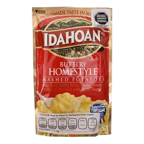 Puré de papa Idahoan con mantequilla 113.4 g