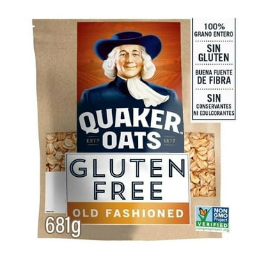 Hojuelas de avena Quaker Oats gluten free 681 g