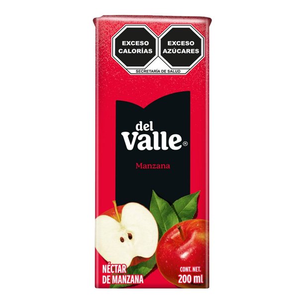 Néctar Del Valle clarificado de manzana 200 ml