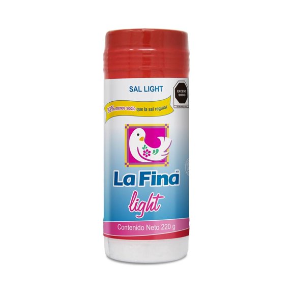 Sal La Fina light baja en sodio 220 g