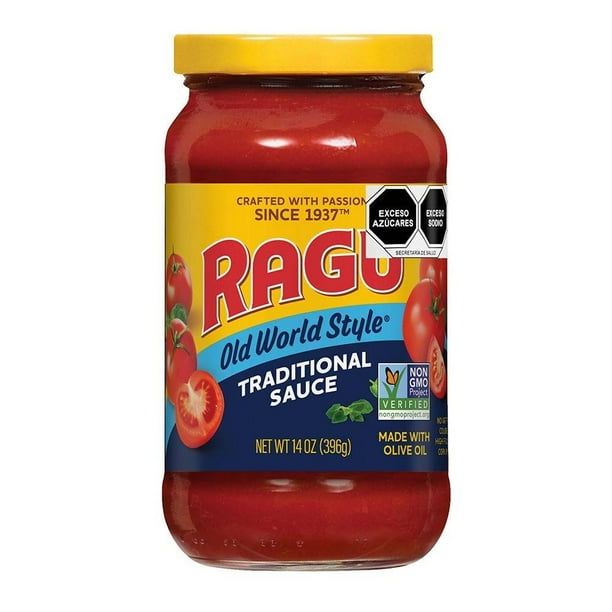 Salsa para pasta Ragú tradicional 396 g