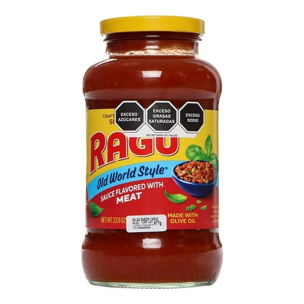 Salsa para pasta Ragú con carne de res 677 g