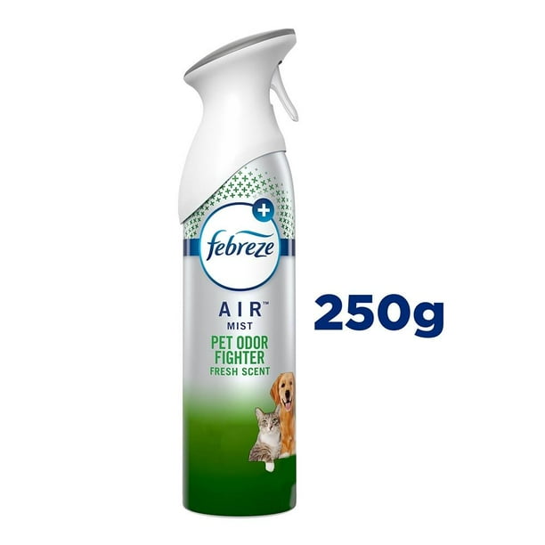 Aromatizante ambiental Febreze Air Mist pet odor fighter en aerosol 250 g