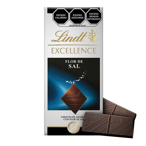 Chocolate amargo Lindt Excellence con flor de sal 100 g