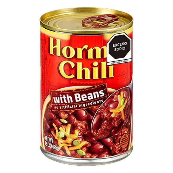 Carne de res y cerdo Hormel Chili con frijoles 425 g