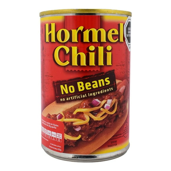 Carne de res y cerdo Hormel Chili sin frijoles 425 g