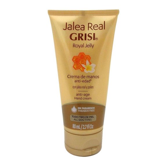 Crema para manos Grisi antiedad con jalea real 80 ml