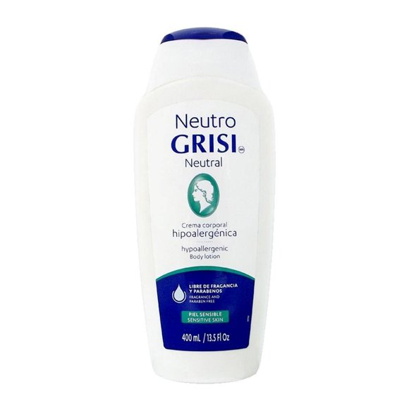 Crema corporal Grisi Neutral hipoalergénica piel sensible 400 ml