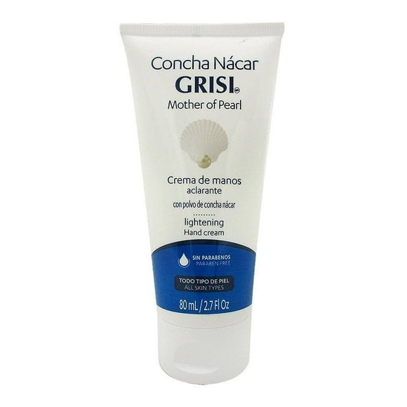 Crema para manos Grisi aclarante con concha nácar 80 ml