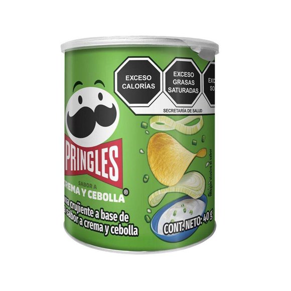 Papas Pringles crema y cebolla 40 g