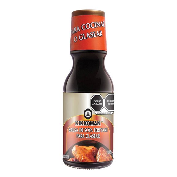 Salsa de soya Kikkoman teriyaki para glasear 340 g