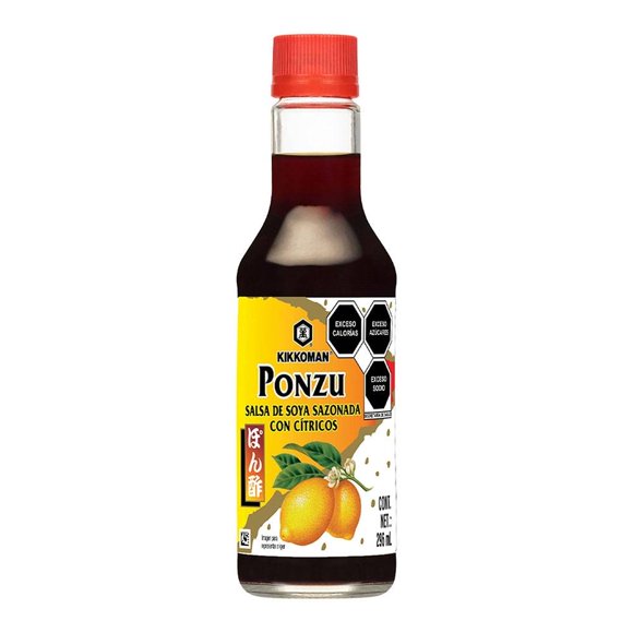 Salsa de soya Kikkoman ponzu 296 ml