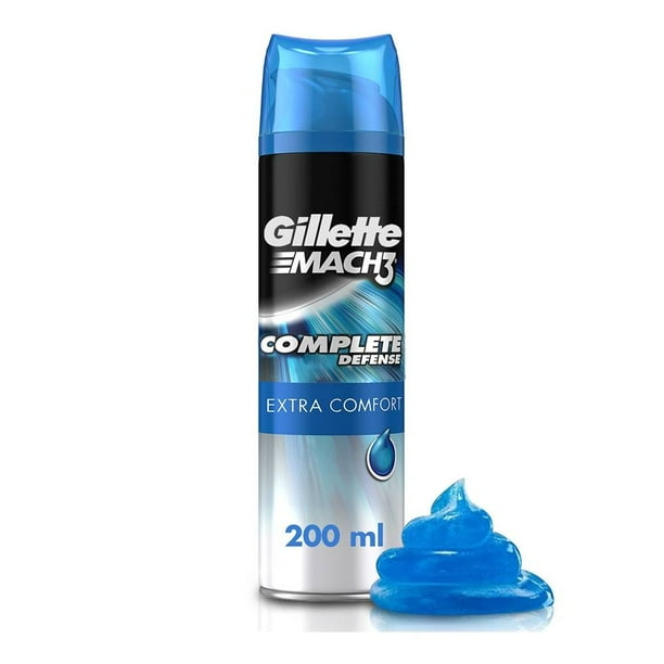 Gel para afeitar Gillette Mach3 Extra comfort para rasurar 200 ml