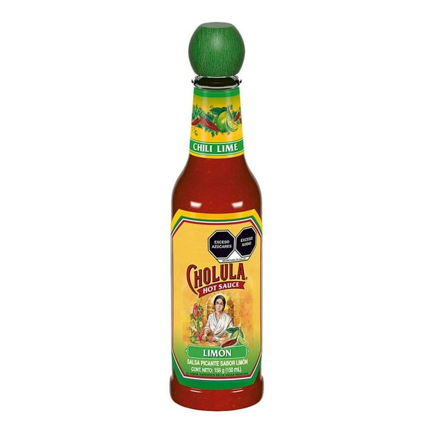 Salsa picante Cholula sabor limón 150 ml