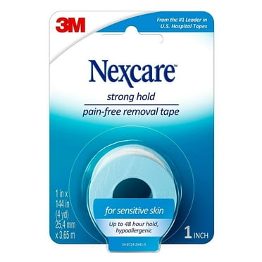 Cinta adhesiva 3M Nexcare mayor adhesión piel sensible 25.4 mm x 3.65 m 1 pza