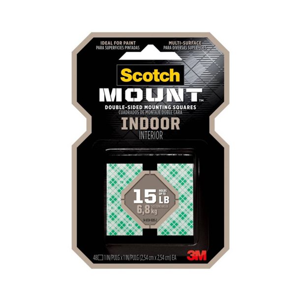 Cuadros de Montaje Scotch 1 Pulgada 48 pzas