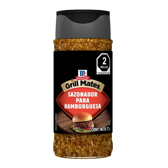Sazonador McCormick Grill Mates para carne de hamburguesa 77 g