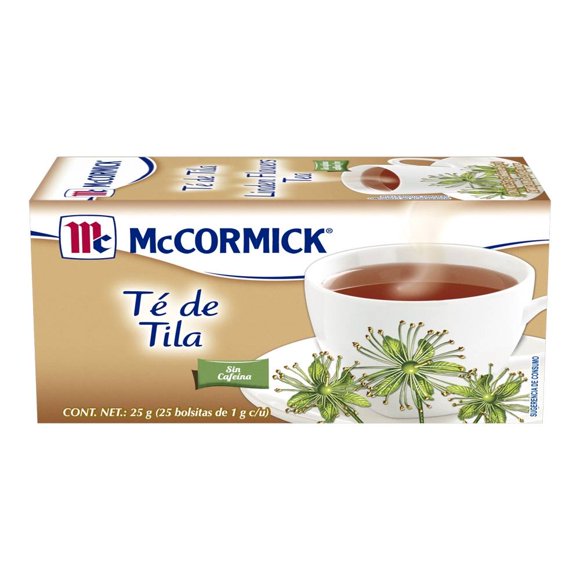 Té de tila McCormick 25 pzas