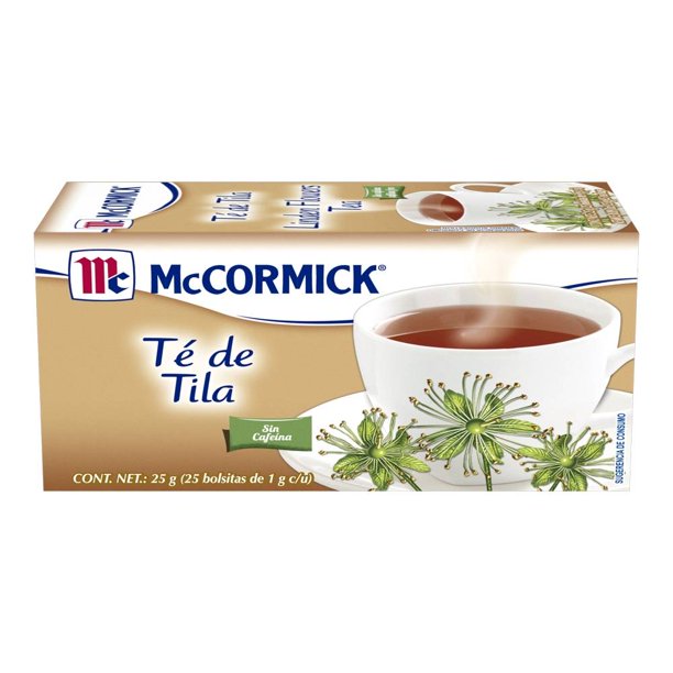 Té de tila McCormick 25 pzas