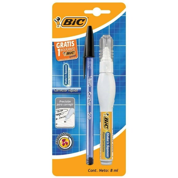 Corrector Bic líquido en pluma 8 ml