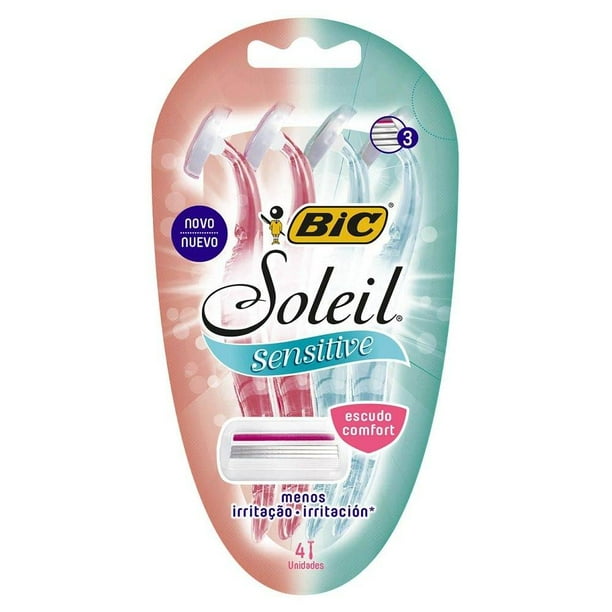 Rastrillo Bic Soleil sensitive 4 pzas