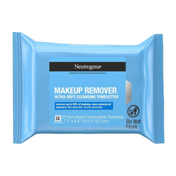 Toallitas desmaquillantes Neutrogena 25 pzas