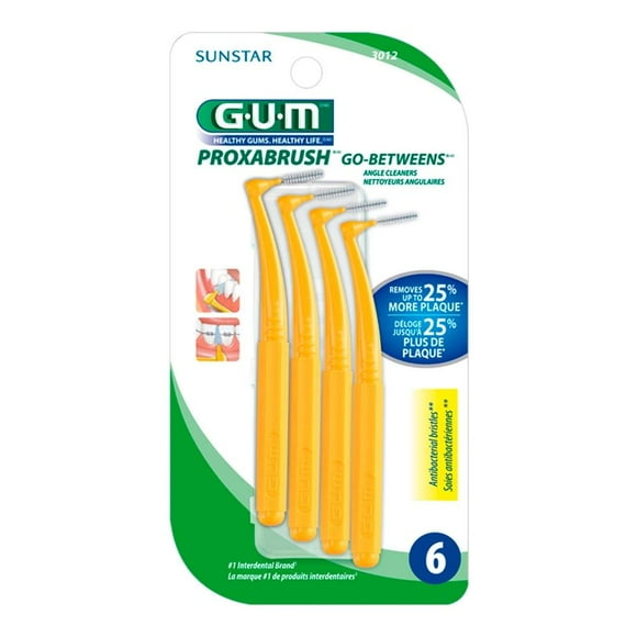 Cepillo interdental GUM Go Betweens con estuche 5 pzas