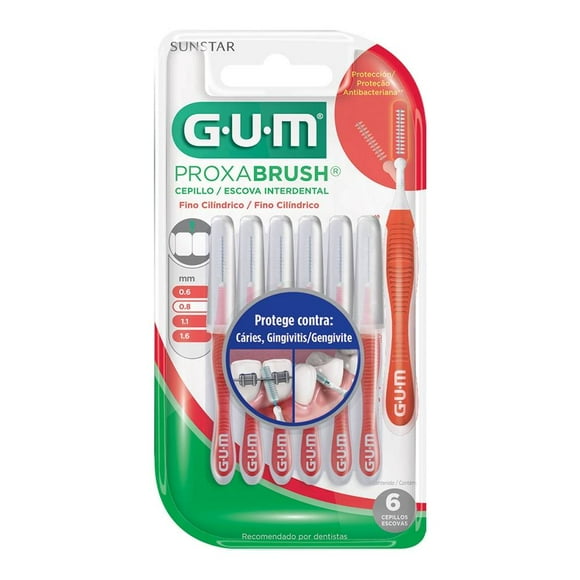 Cepillo interdental Sunstar GUM 6 piezas